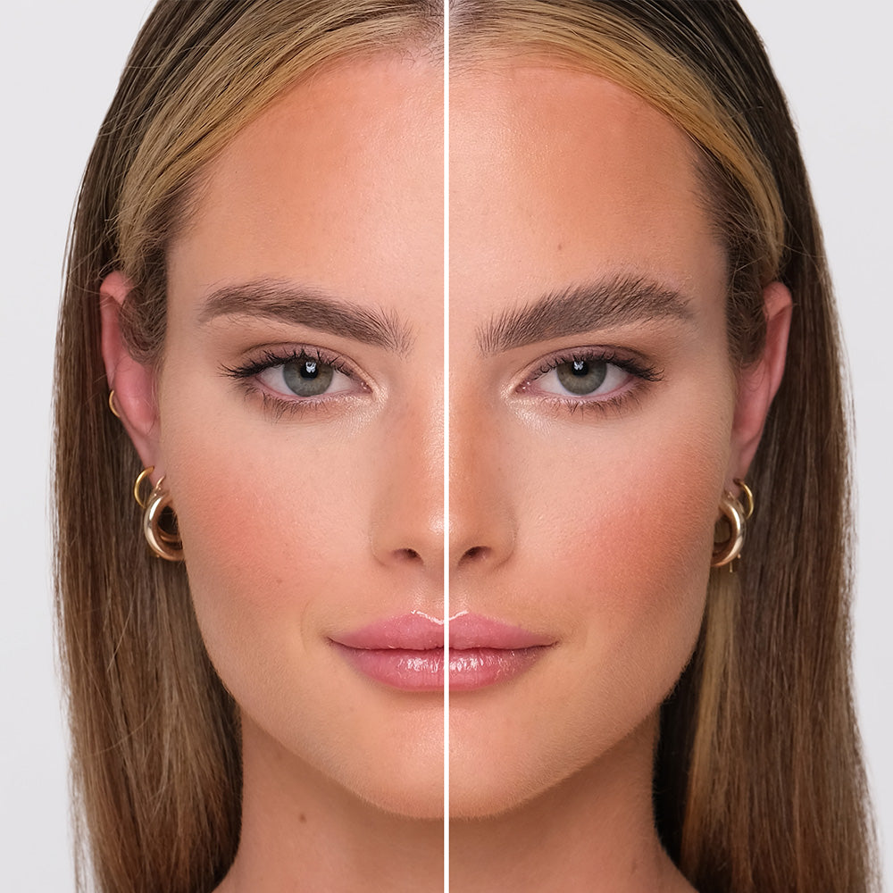 Brow Code Alias Brow Lamination Gel - Before and After
