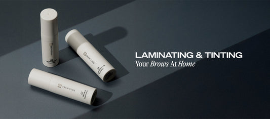 The Ultimate guide to Laminating & Tinting your brows at home.