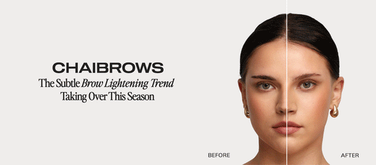 Chaibrows: The Subtle Brow Lightening Trend Taking Over This Season