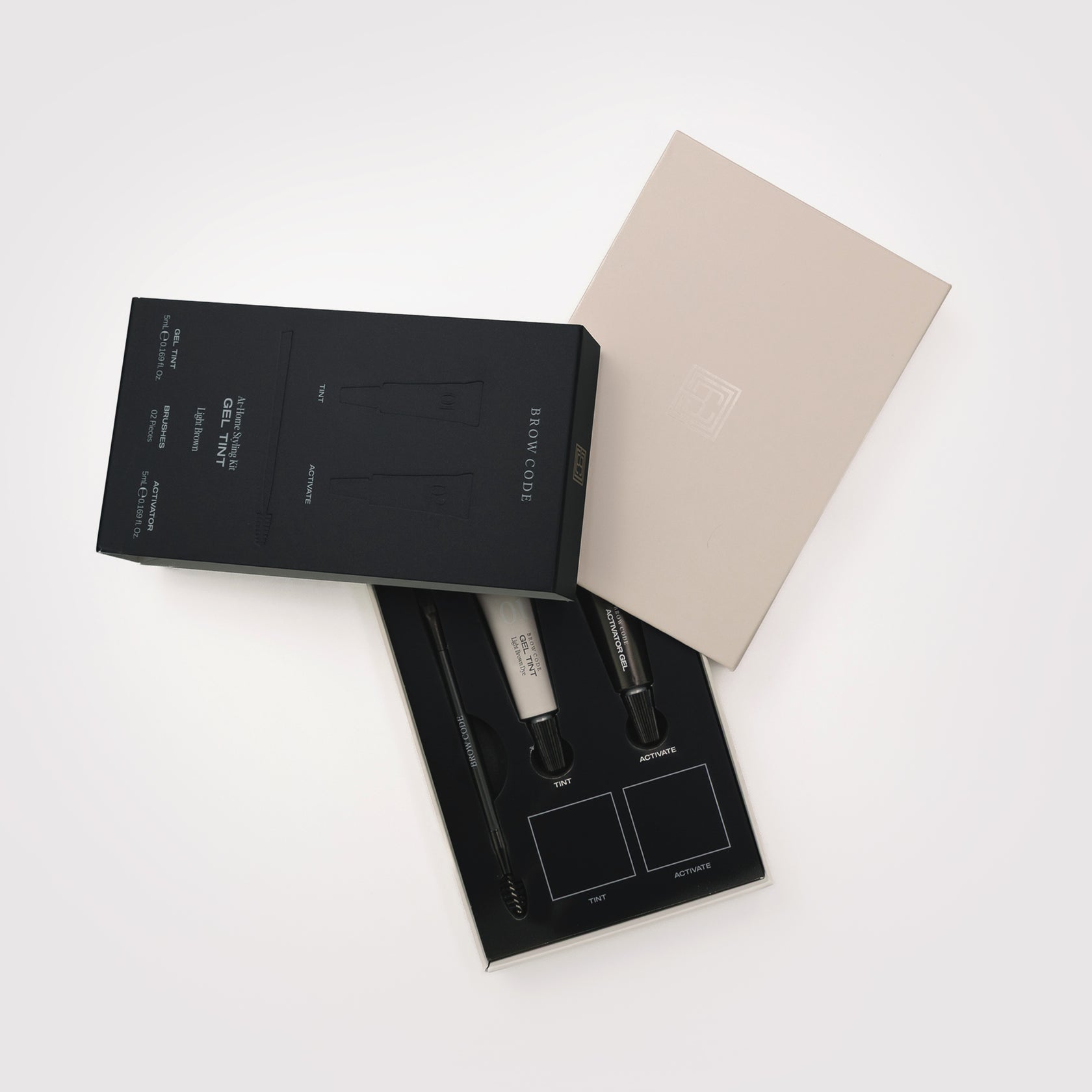 Brow Code 2-Step Gel Tint Kit – Bold Colour & Definition in Under 7 ...
